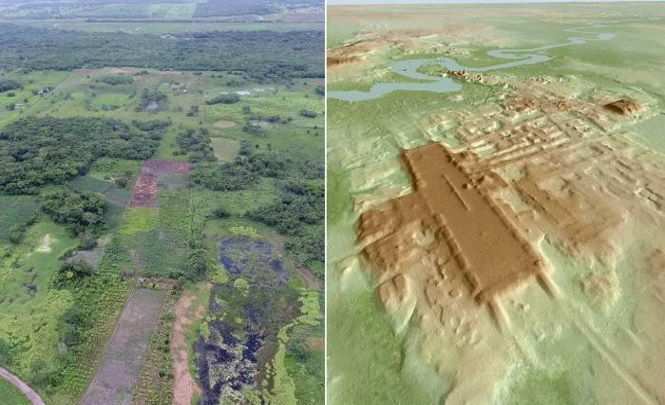 Обнаружено крупнейшее и древнейшее сооружение майя