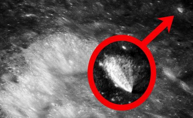 Звездолет инопланетян найден на старом снимке Луны