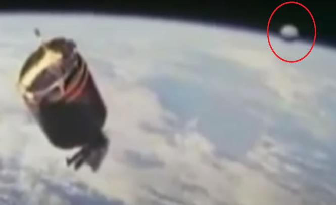 Видео НЛО снятых во время американских миссий "Шаттлов"