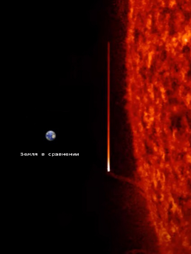 Необычное явление произошло на Солнце 6 августа 2020 года