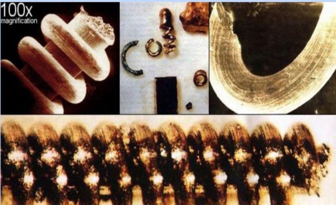 Вольфрамовые спиральки возрастом 100 000 лет