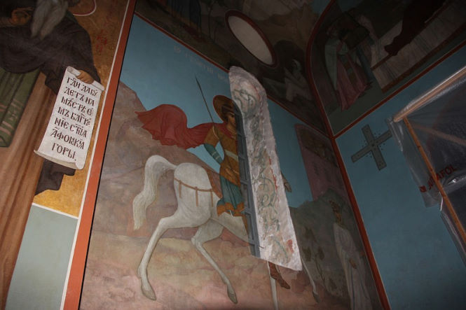 Загадочная фреска в Георгиевском соборе