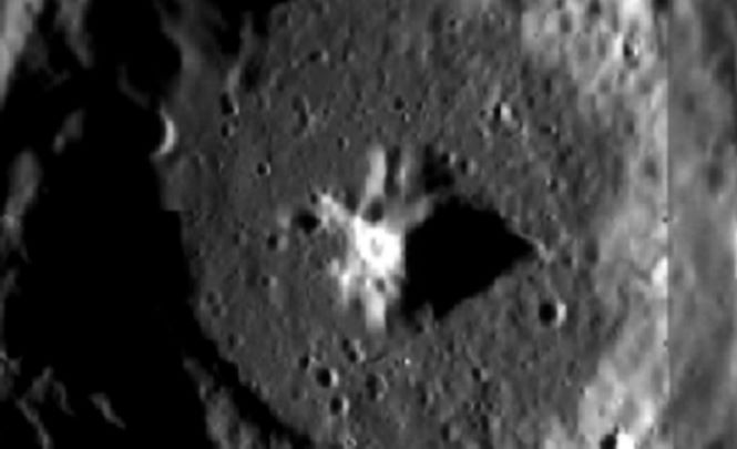 База пришельцев, найдена в кратере на Меркурии
