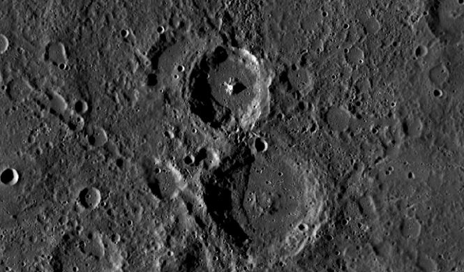 База пришельцев, найдена в кратере на Меркурии