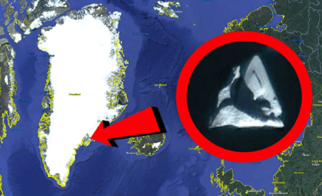 НЛО найден в тающих льдах Гренландии
