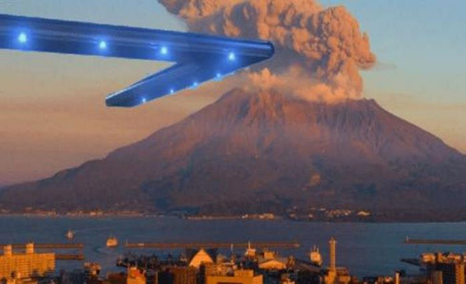 Вулканом Сакурадзима всерьез интересуются НЛО