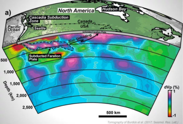 Затерянная тектоническая плита под названием Воскрешение скрыта под Тихим океаном