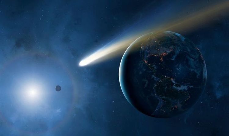 Комета Эразма: в ночном небе появилась путешествующая комета