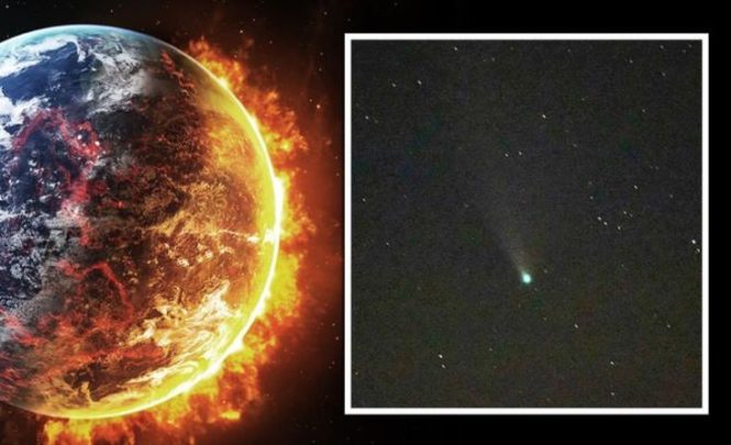 Конец света: появление кометы окрестили «предзнаменованием» надвигающейся катастрофы