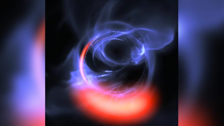 Сверхмассивная черная дыра в нашей галактике ближе к Земле, чем мы думали