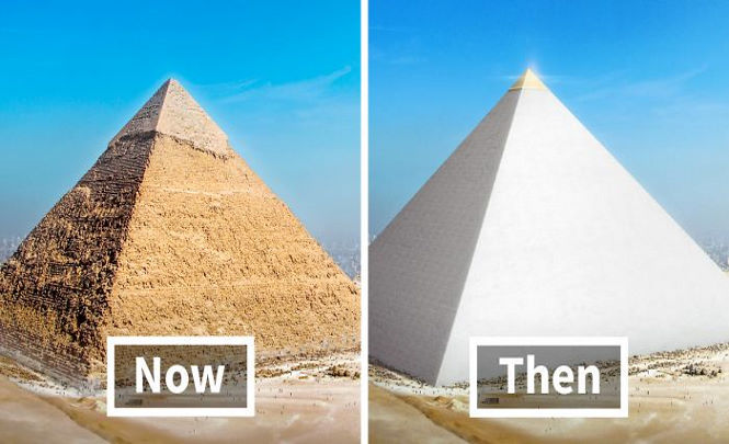 Где золотая вершина Великой пирамиды 