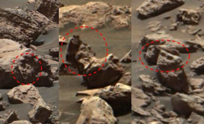 Множество артефактов найдено на Марсе