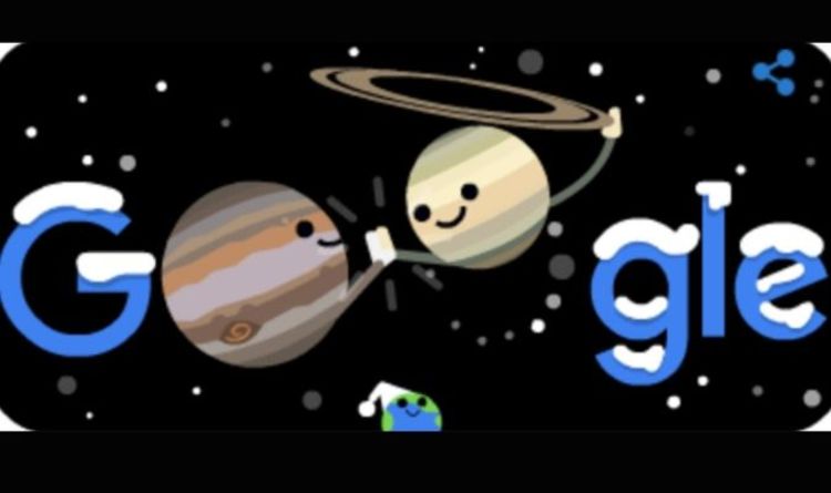 Соединение Юпитера и Сатурна и зимнее солнцестояние - Google Doodle знаменует астрономические чудеса