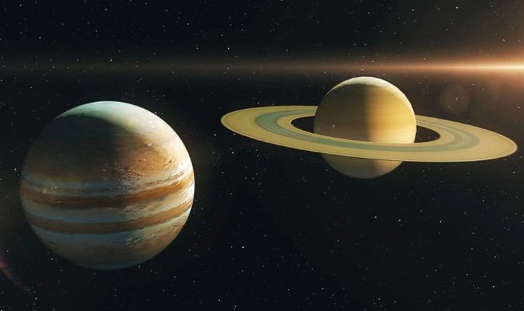Соединение Юпитера и Сатурна сегодня вечером: что такое соединение?