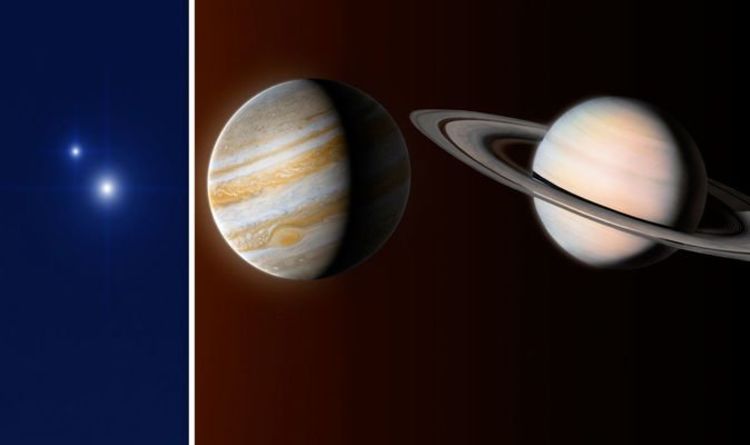 Соединение Юпитера и Сатурна сегодня вечером: НАСА показывает, как увидеть «Рождественскую звезду»