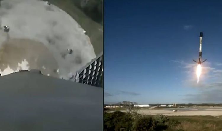 Запуск SpaceX проходит без проблем, ракета приземляется потрясающе плавно