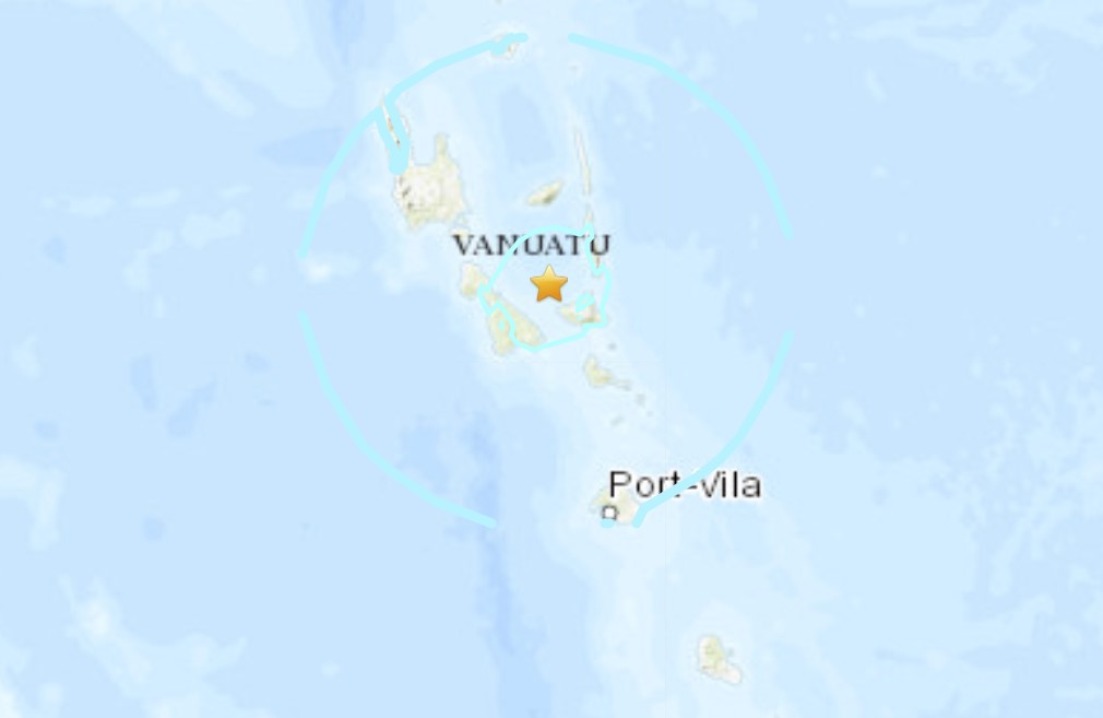 Сильное землетрясение M6.1 обрушится на Вануату 10 января 2021 года