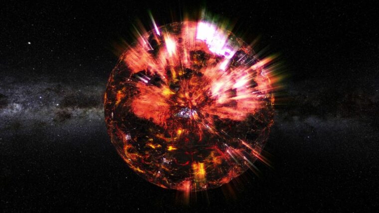 Радиотелескоп обнаружил странную звезду-ядовитого паука