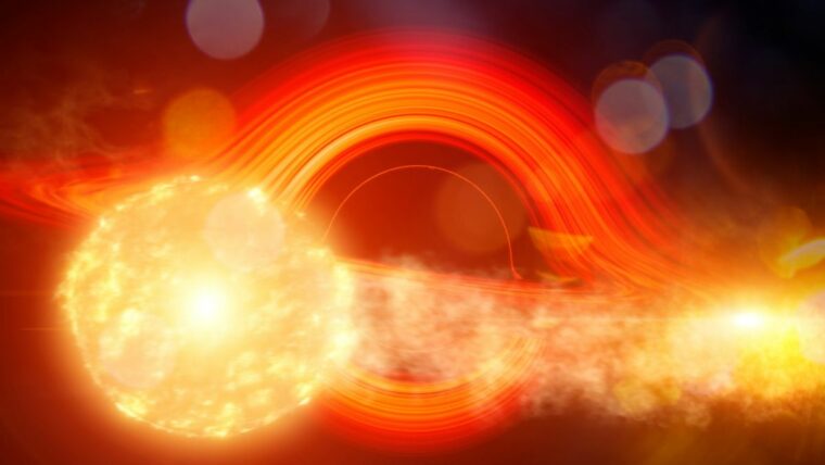 Чудовищная черная дыра извергает энергию так же регулярно, как и «Старый верный» Йеллоустоуна
