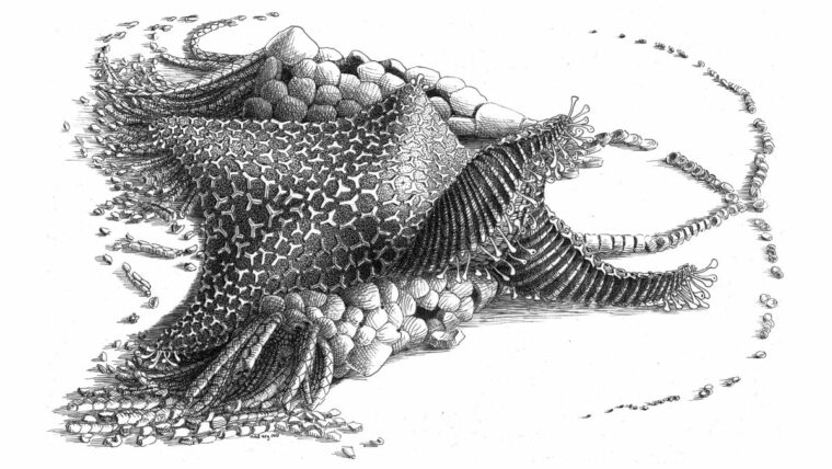 Это существо, которому 480 миллионов лет, является предком всех морских звезд.