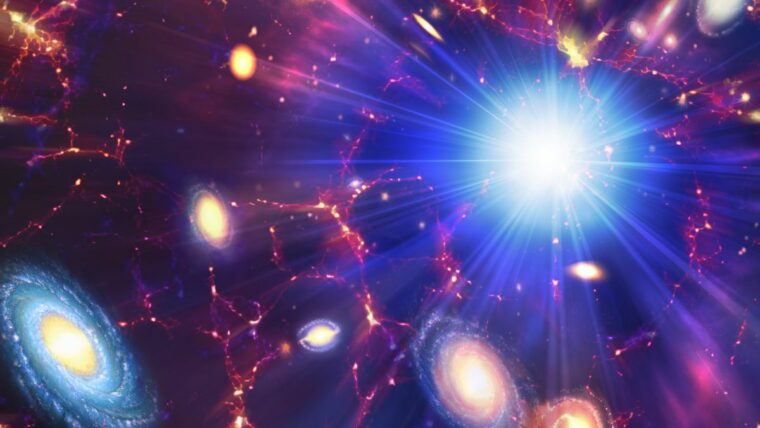 Таинственный `` удар '' сразу после Большого взрыва мог создать темную материю