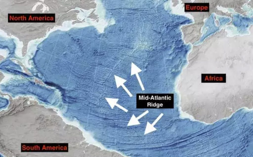 Атлантический океан с каждым годом становится шире, отталкивая Америку от Европы и Африки. Возможно, мы наконец узнаем почему.