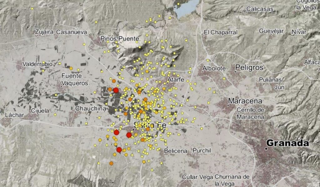 рой землетрясений гранада андалусия, рой землетрясений гранада андалусия видео, рой землетрясений гранада карта андалусии, рой землетрясений гранада андалусия наука