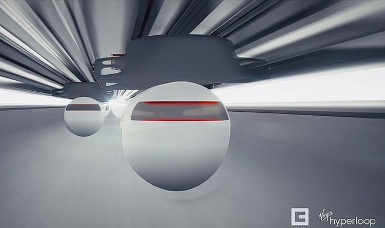 Virgin Hyperloop делится «взглядом в будущее» пассажиров, путешествующих со скоростью 670 миль в час 