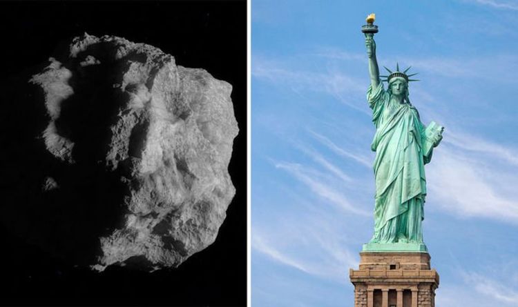 Астероид в два раза больше статуи Свободы и «потенциально опасный» движется к Земле