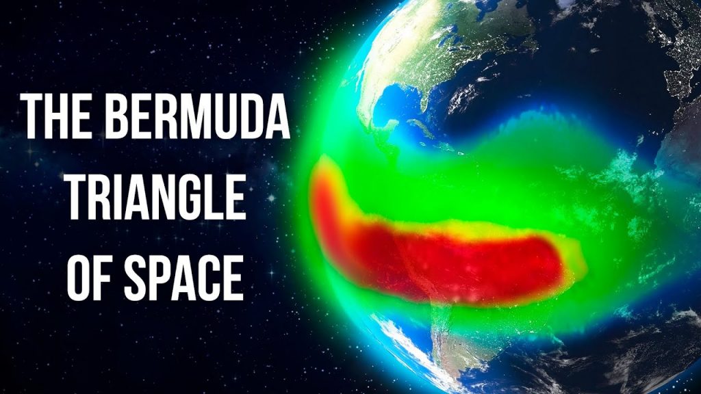 Бермудский треугольник Земли или Южноатлантическая аномалия