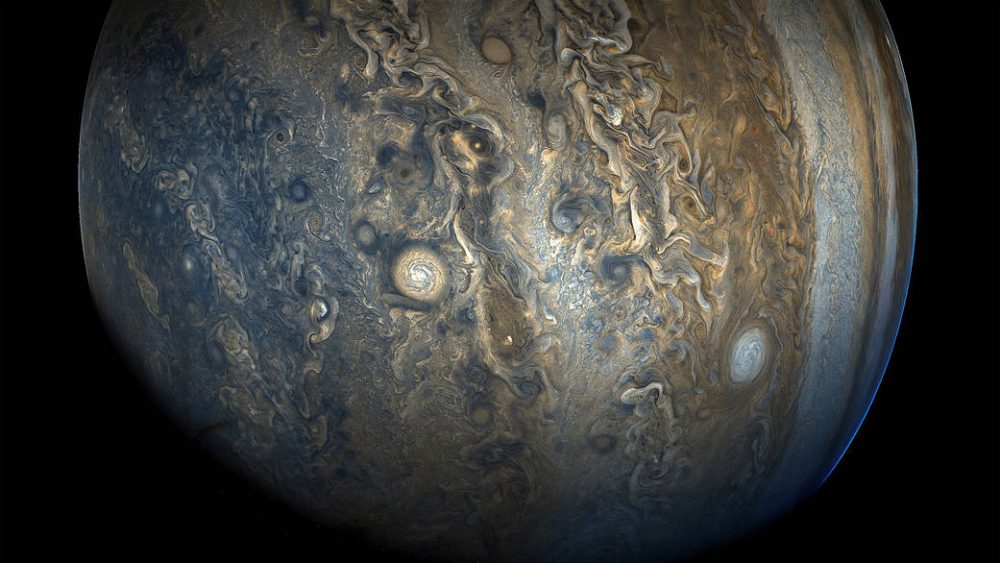 Южное полушарие Юпитера захвачено миссией 