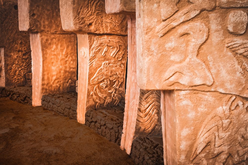 Качественное изображение некоторых из великолепных каменных столбов в Гобекли-Тепе. Предоставлено: Shutterstock.