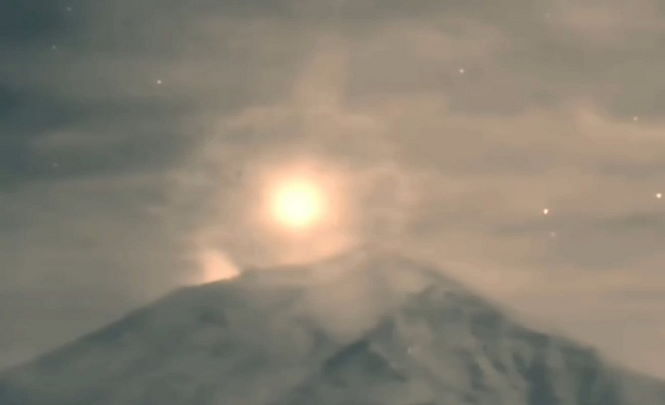 Над вулканом Попокатепетль опять зафиксирован НЛО