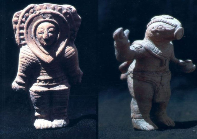 Белый инопланетный бог Мезоамериканцев