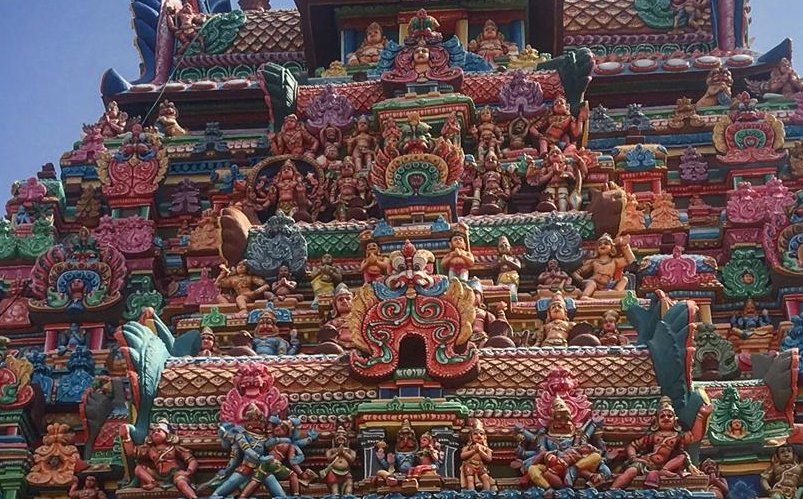 Храм Минакши в Мадурае - одно из самых могущественных священных мест для индуистов