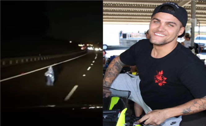 Видеорегистратор снял малыша, гуляющего ночью по шоссе, но что это было на самом деле — неизвестно