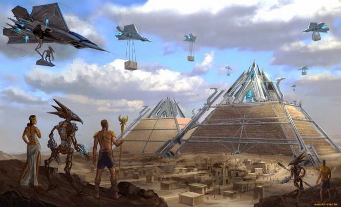 Кто построил египетские пирамиды
