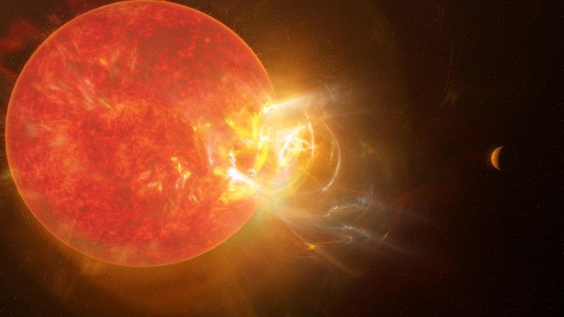 Самая большая вспышка, когда-либо зарегистрированная на Проксиме Центавра, ближайшем соседе Солнца, наблюдаемом астрономами