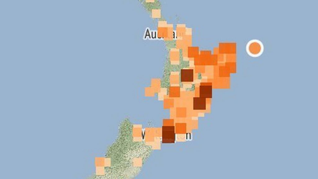 Землетрясение M6.1 в Новой Зеландии 5 апреля 2021 г., землетрясение M6.1 в Новой Зеландии 5 апреля 2021 г. карта, землетрясение M6.1 в Новой Зеландии 5 апреля 2021 г. видео, землетрясение M6.1 в Новой Зеландии 5 апреля 2021 г. фото