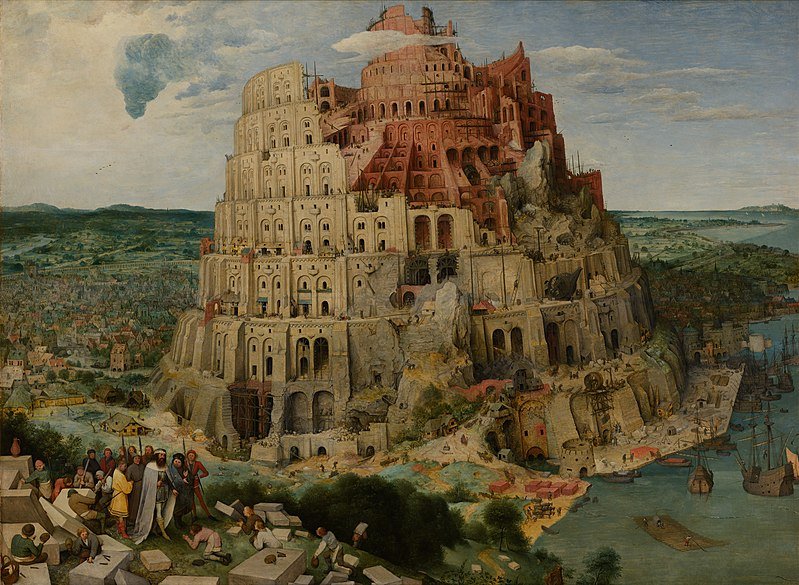История Вавилонской башни, рассказанная индейцами чокто и чероки
