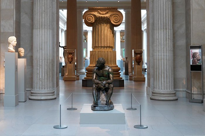 Боксер на отдыхе - редкая скульптура и шедевр искусства эллинистического бронзового века