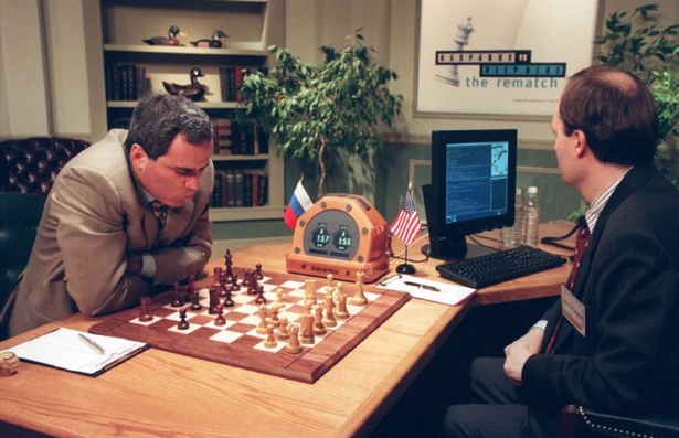 Гарри Каспаров встретится с Deep Blue во второй игре их матча-реванша 1997 года.