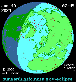 солнечное затмение 10 июня 2021 г., солнечное затмение 10 июня 2021 г. видео, солнечное затмение 10 июня 2021 г. фото, солнечное затмение 10 июня 2021 г. карта