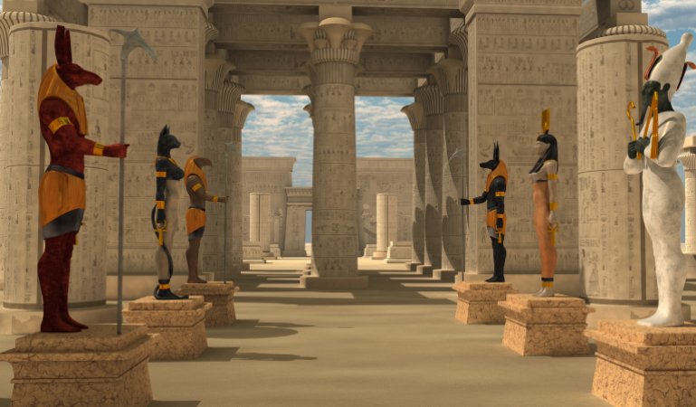 Зеп Тепи - Когда боги установили свое царство на земле в Египте
