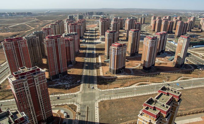 Пустые города, строящиеся в Китае