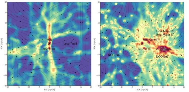 Галактические связи раскрыты на новой карте темной материи