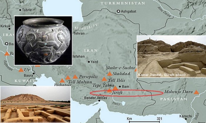 Сандалии Конар в Иране – дом для огромного зиккурата и множества древних сокровищ