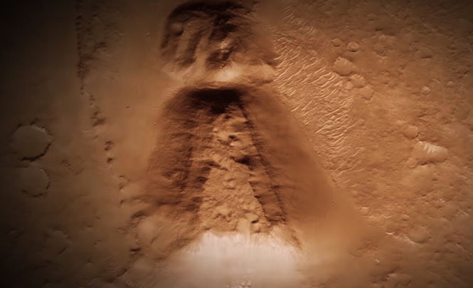 Древняя гробница на Марсе