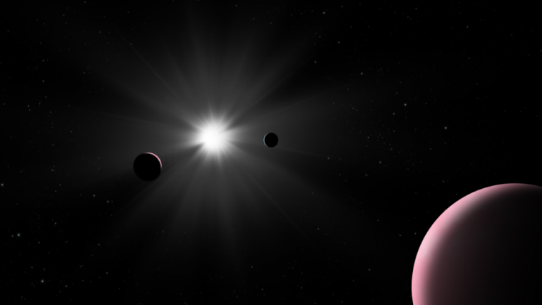Планетарный транзит открывает удивительную 3-ю планету в близкой яркой звездной системе