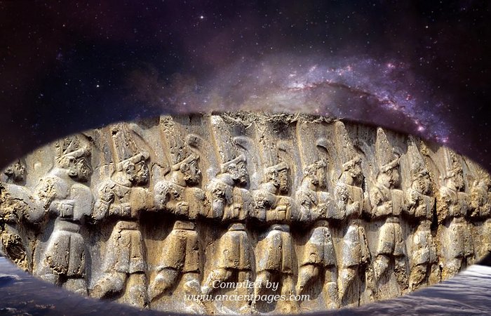 Загадочная хеттская карта космоса и 12 богов, возрастом 3200 лет